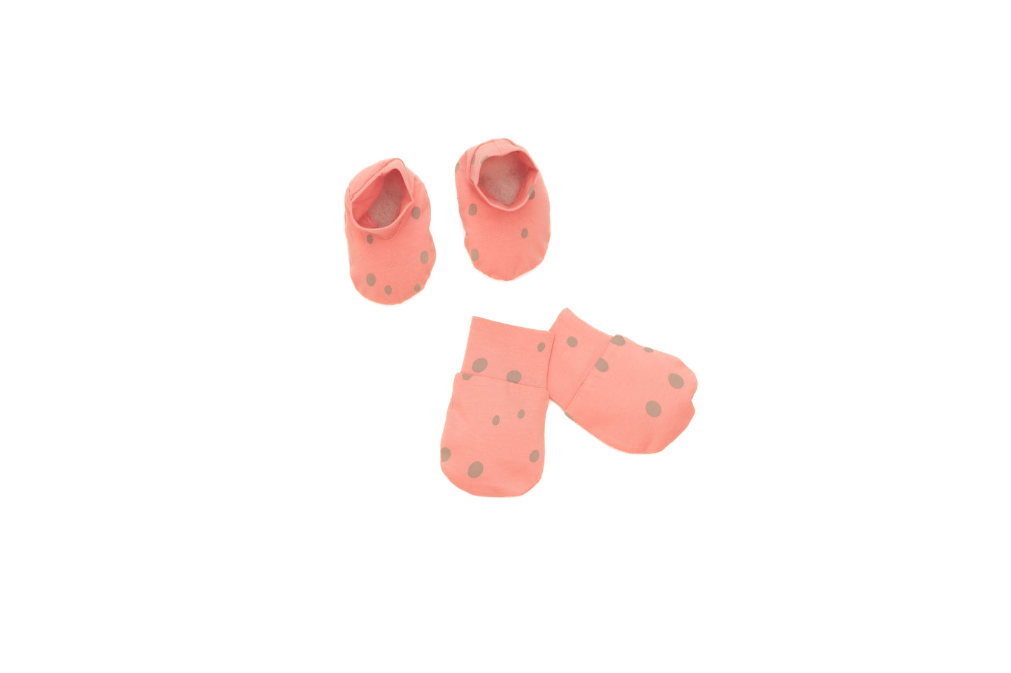 Organic Cotton Envelop Neck Bodysuit Melon