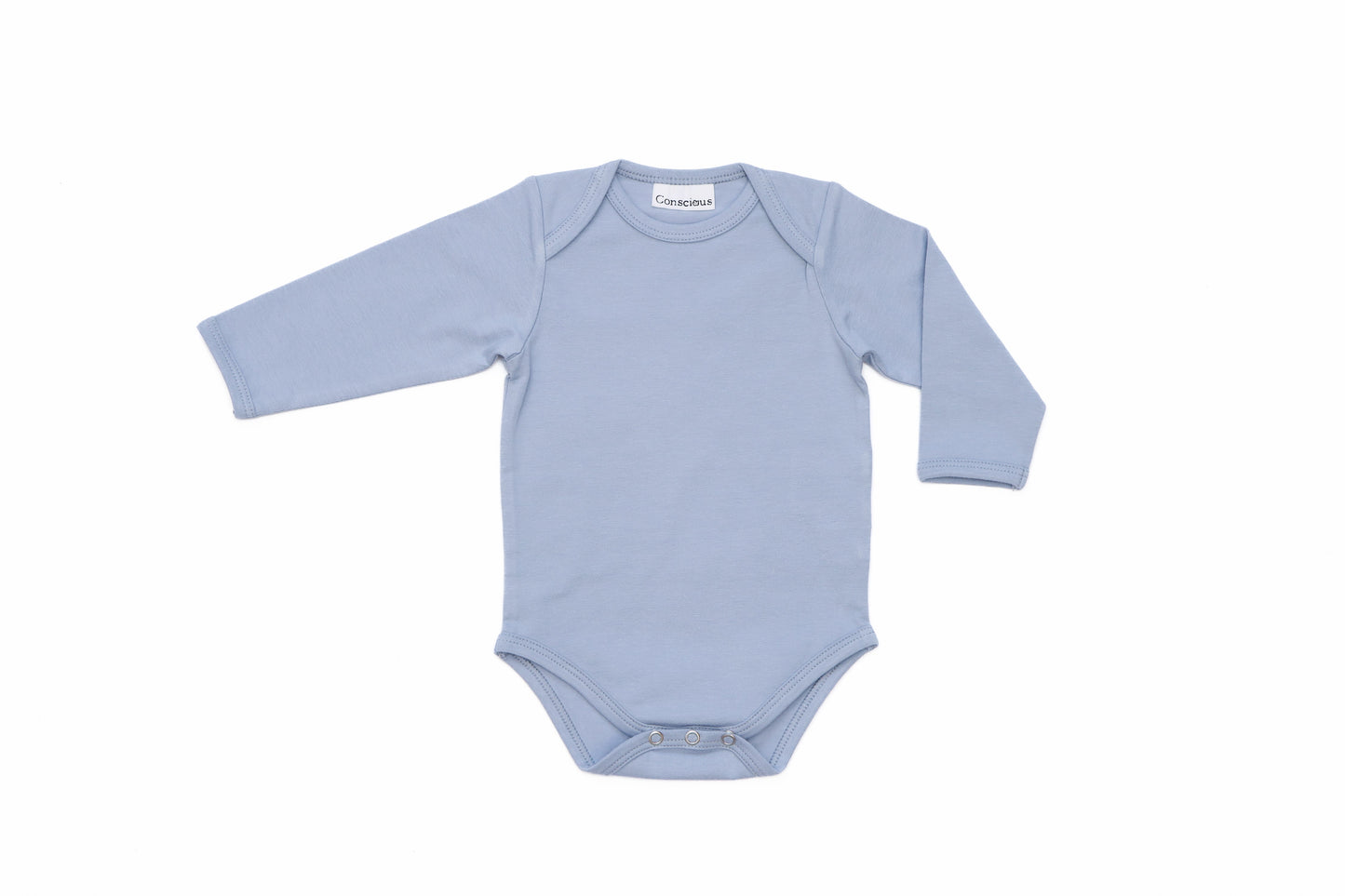Organic Cotton Envelop Neck Bodysuit Pista