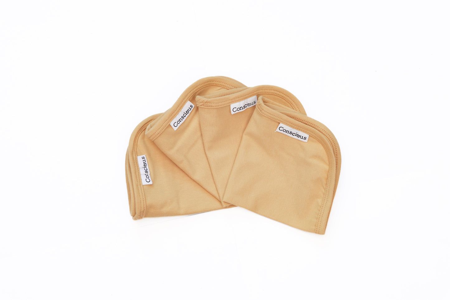 Organic Cotton Envelop Neck Bodysuit Blue