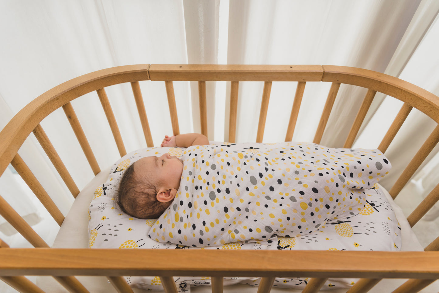 SWADDLE - Set of 3 - Lime & Lenomade