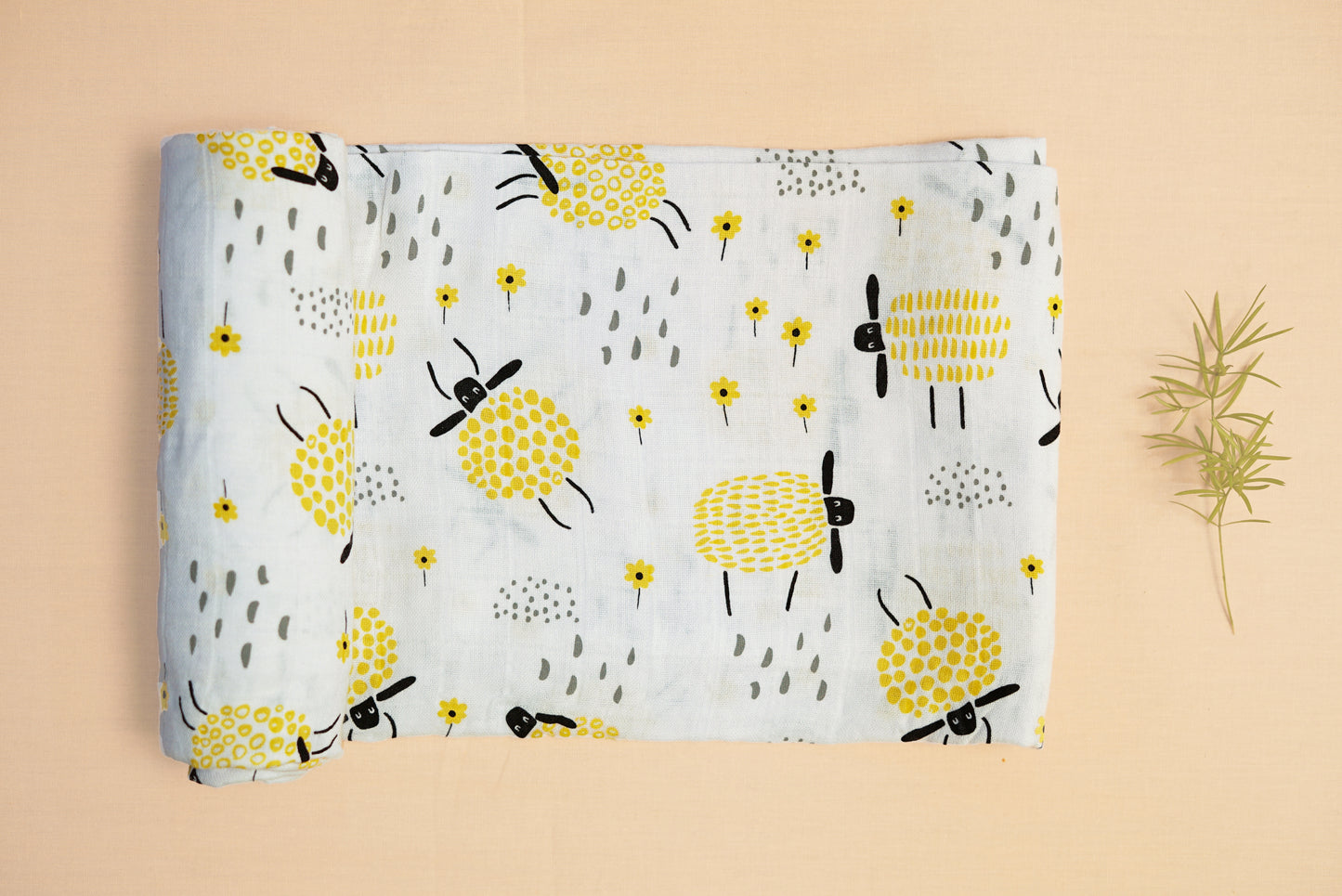 SWADDLE - Set of 3 - Lime & Lenomade