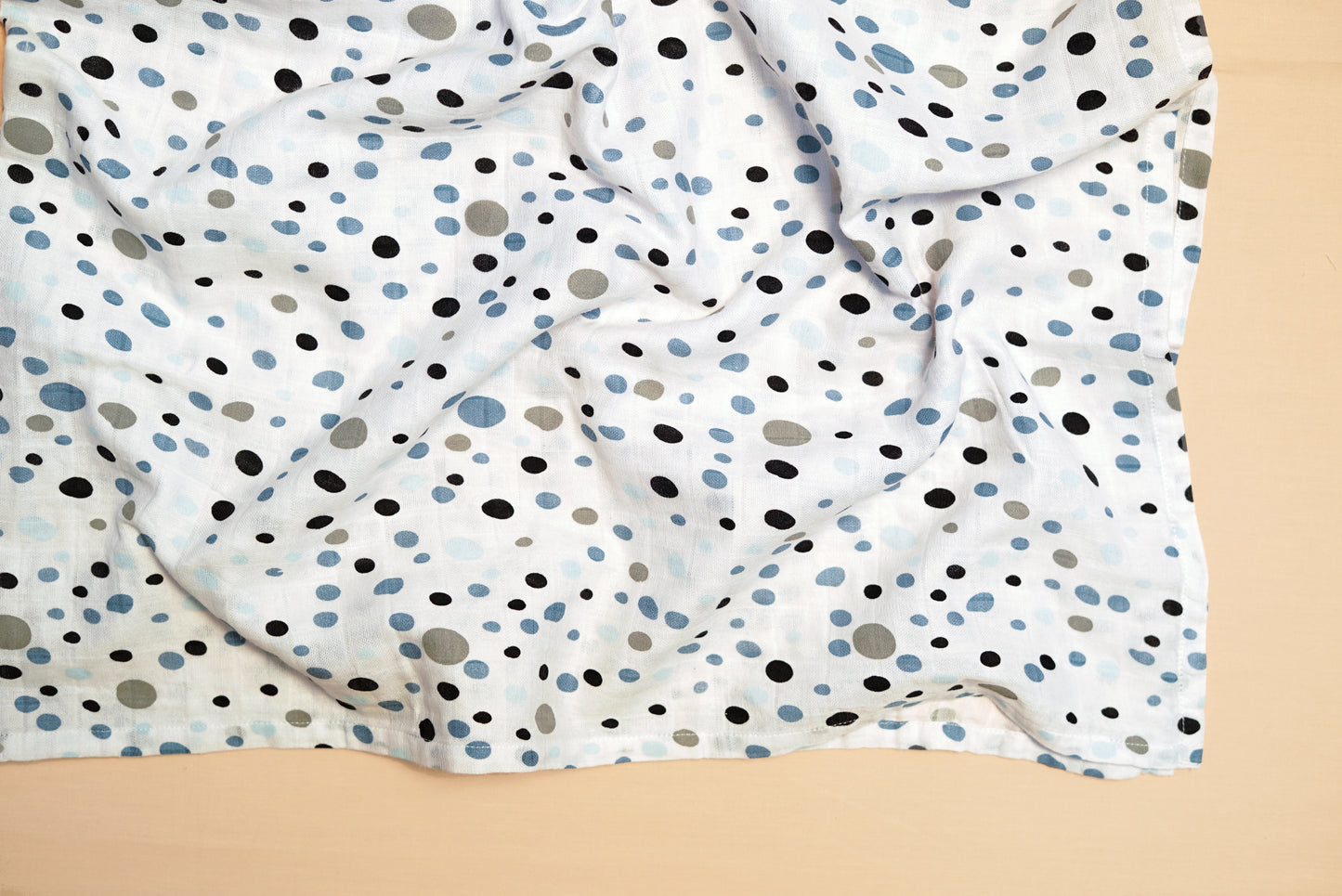 SWADDLE - Set of 2 - Sheep & Dalmatians - Blueberry Cream