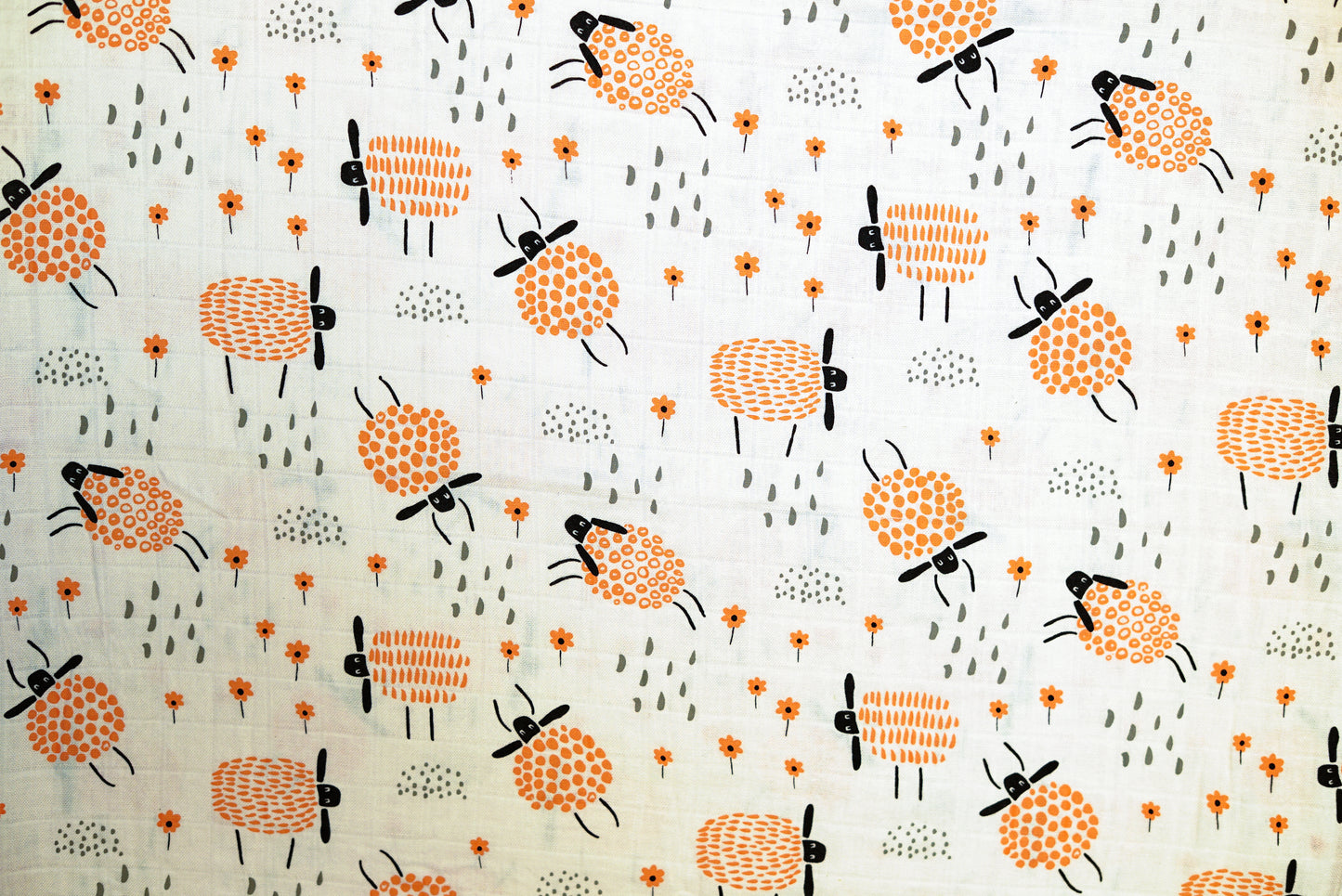 SWADDLE - Baa Baa That Sheep - Butternut Squash