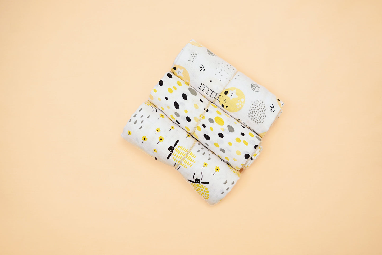 SWADDLE - Set of 3 - Lime & Lenomade