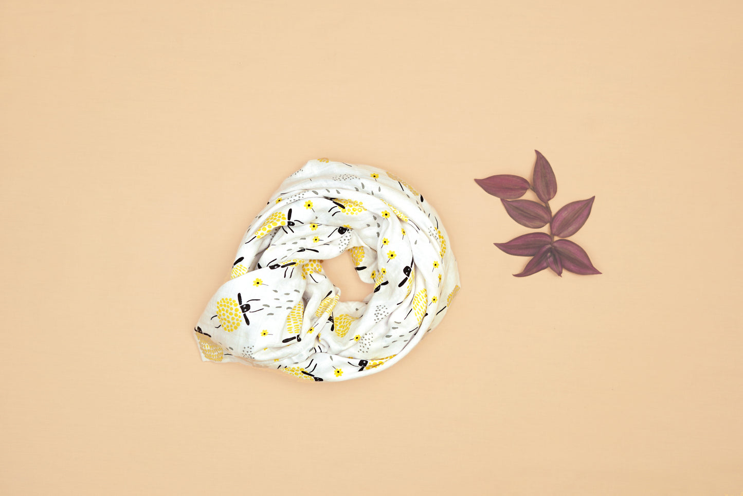 SWADDLE - Baa Baa That Sheep - Lime & Lenomade