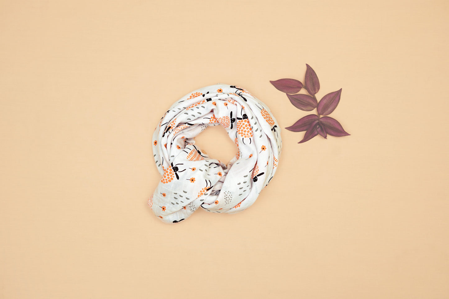 SWADDLE - Baa Baa That Sheep - Butternut Squash