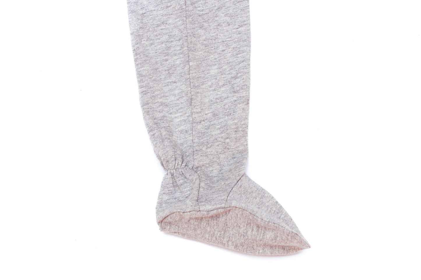 Organic Cotton Front Zipper Footie Sunshine Plain
