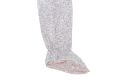 Organic Cotton Front Zipper Footie Sunshine Plain