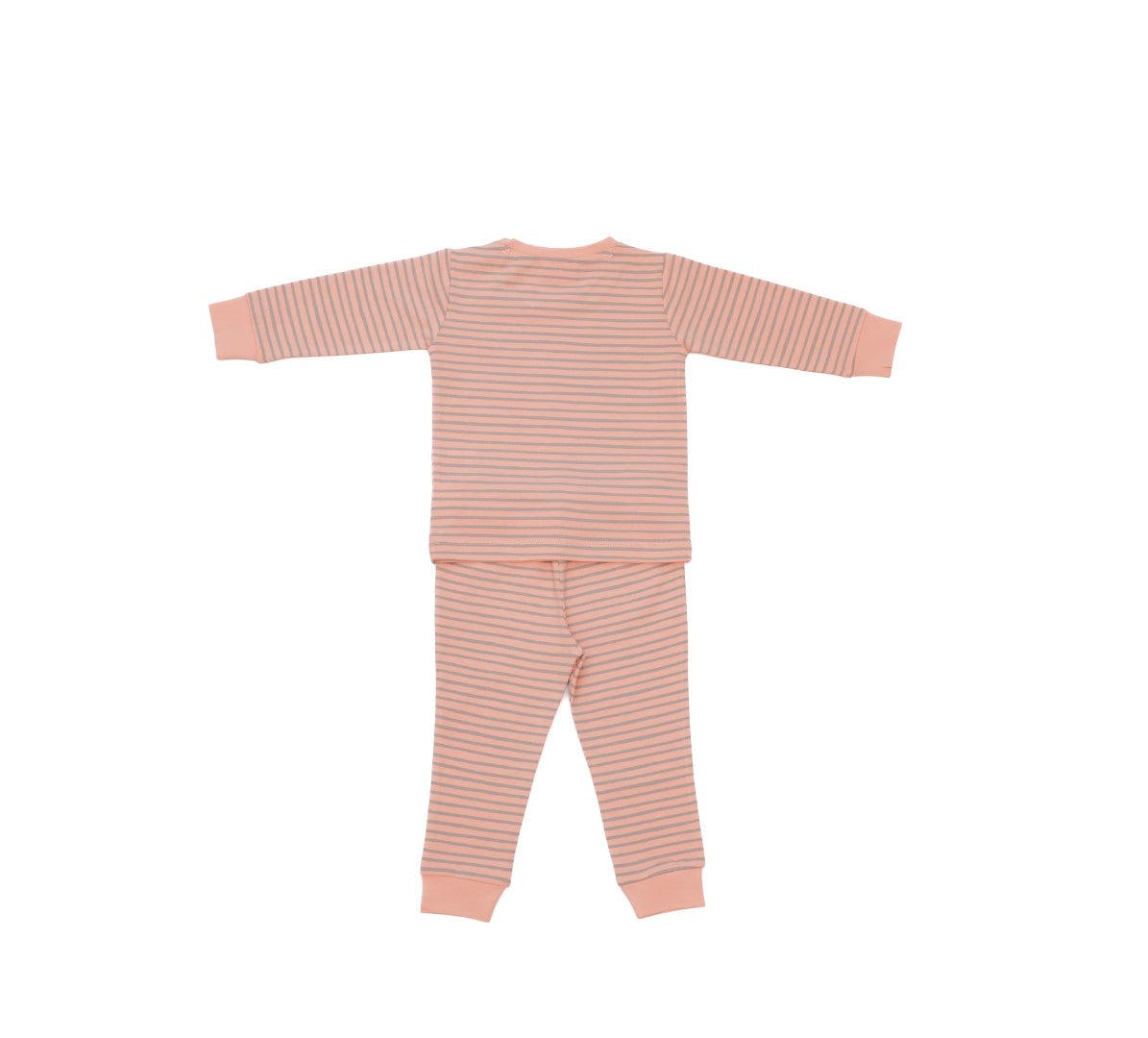 Organic Cotton Cord Set All over Print Melon Stripe