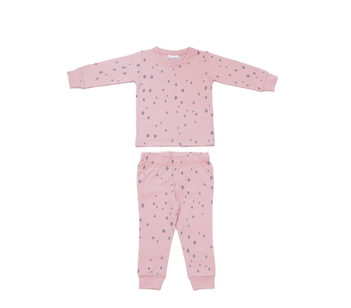 Organic Cotton Cord Set All over Print Bubbelgum Dot