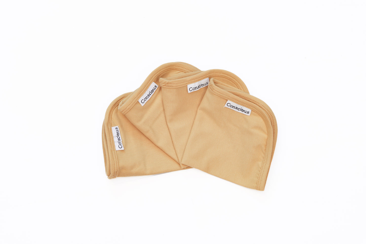 Organic Cotton Envelop Neck Bodysuit Yellow