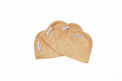 Organic Cotton Envelop Neck Bodysuit Yellow
