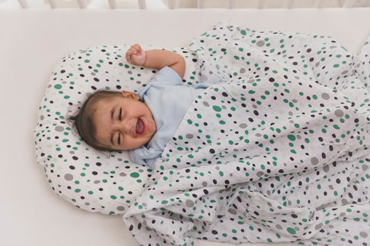 SNUGGLE BABY BED   - 101 Dalmations - Whipper Seafoam