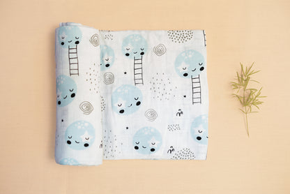 SWADDLE - Set of 3 - Blueberry Cream