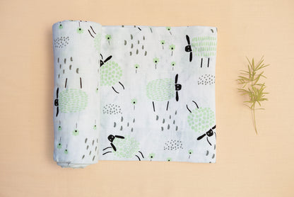 SWADDLE - Set of 3 - Whipper Seafoam