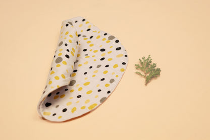 BURP CLOTH - 101 Dalmations - Lime & Lenomade