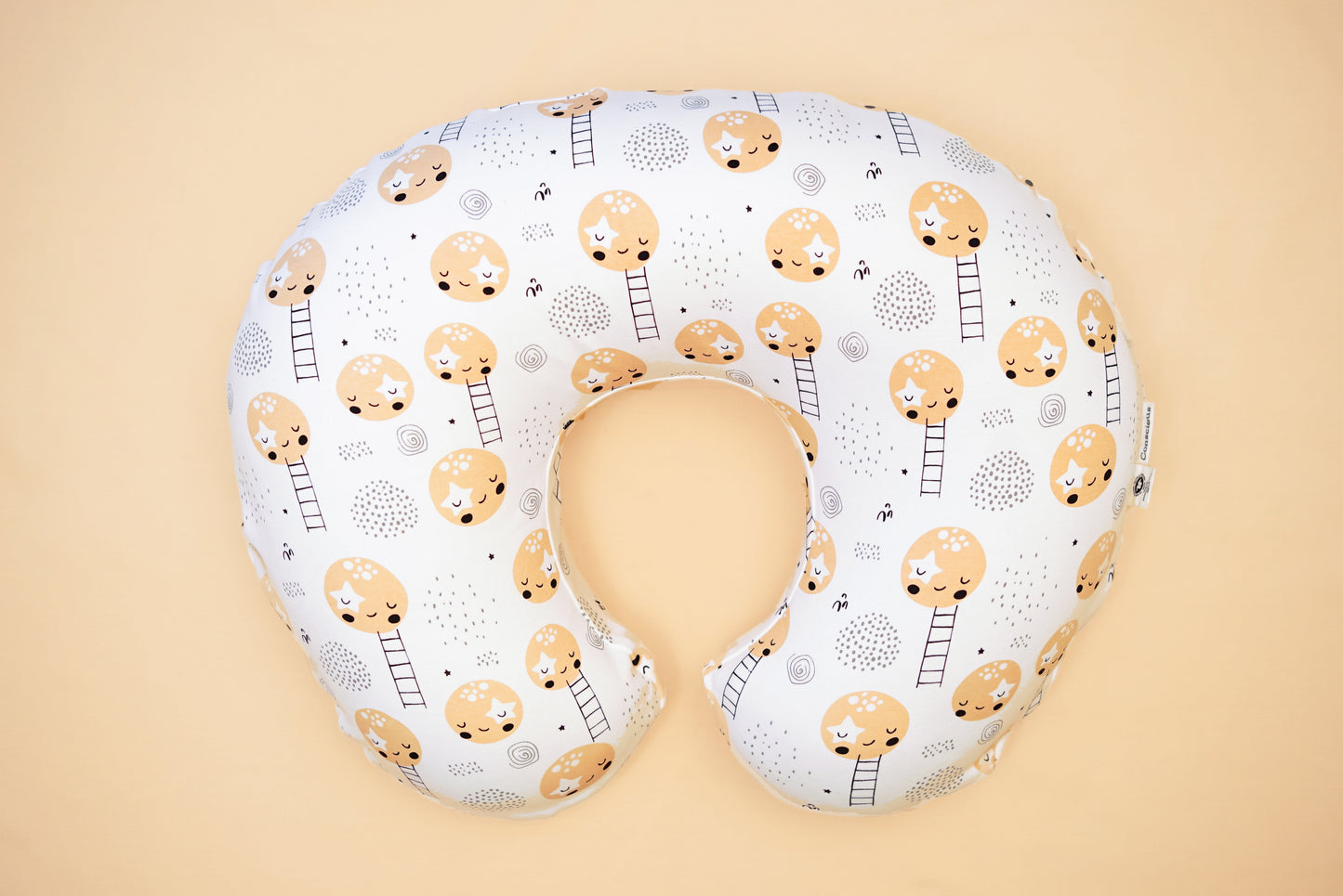 NURSING PILLOW - Moon And The Starry Night - Butternut Squash