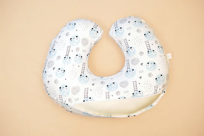NURSING PILLOW  - Moon And The Starry Night - Blueberry Cream