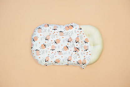SNUGGLE BABY BED   - Baa Baa That Sheep - Butternut Squash