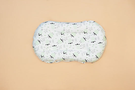 SNUGGLE BABY BED   - Baa Baa That Sheep  - Whipper Seafoam