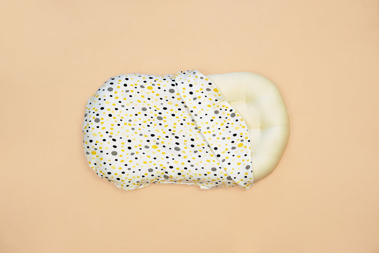 SNUGGLE BABY BED   - 101 Dalmations - Lime & Lenomade