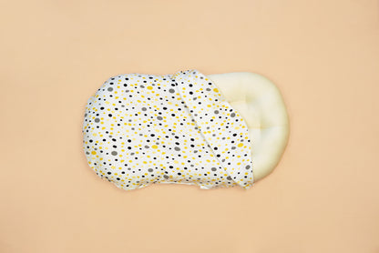 SNUGGLE BABY BED   - 101 Dalmations - Lime & Lenomade