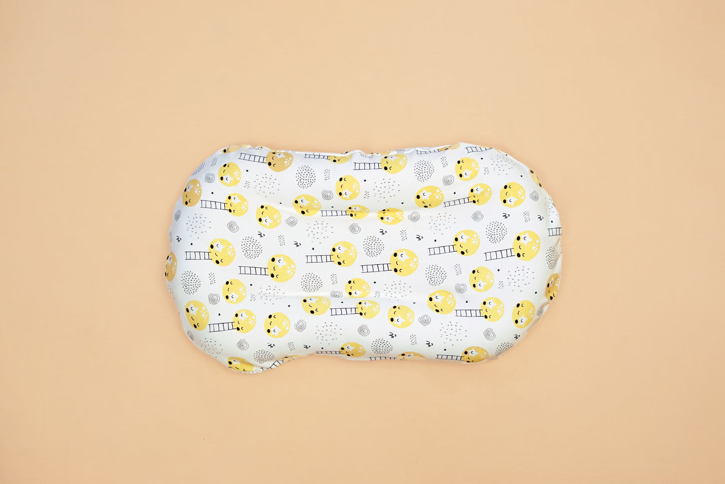 SNUGGLE BABY BED   - Moon And The Starry Night - Lime & Lenomade