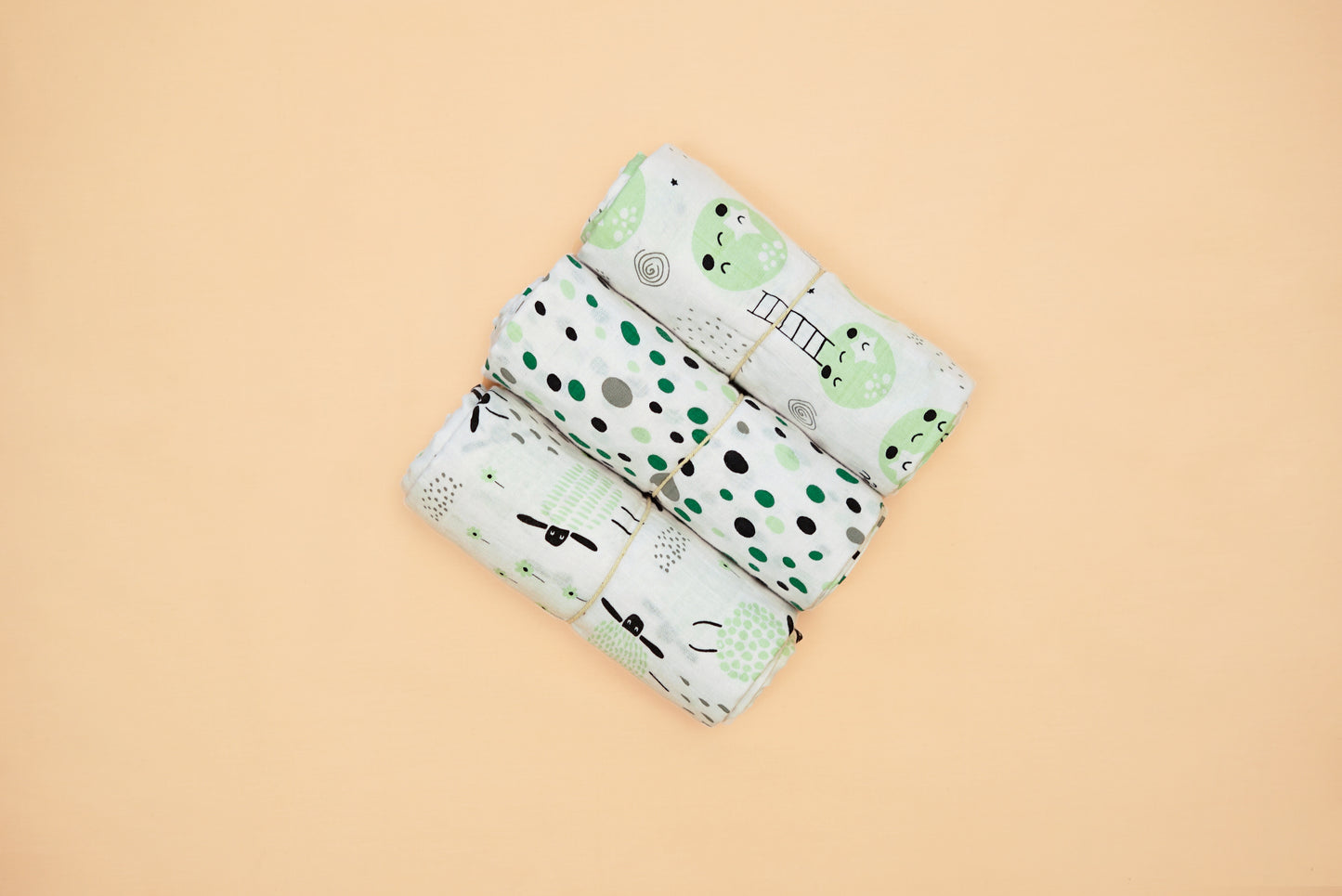 SWADDLE - Set of 3 - Whipper Seafoam
