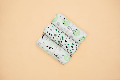 SWADDLE - Set of 3 - Whipper Seafoam